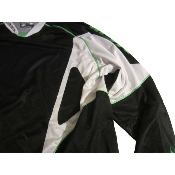 MSR Motocross Jersey Black Green White Riding Gear XXLarge - Picture 5 of 11